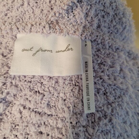 Urban Outfitters hooded jacket Out From Under Purple Cardigan Small Oversized - Picture 8 of 9